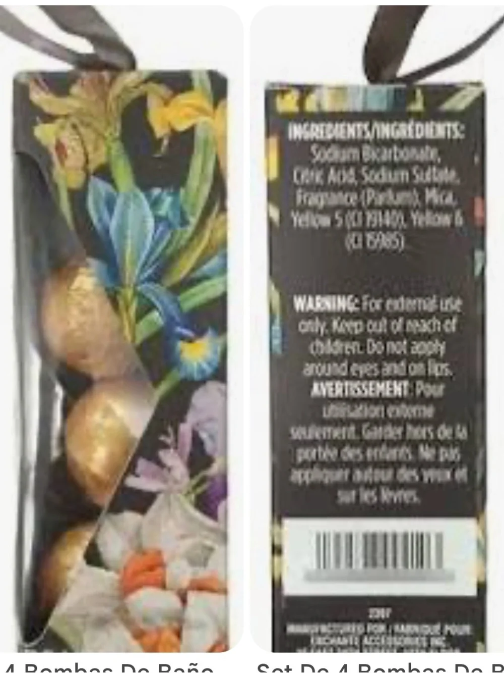 Bath Bombs Set of 4